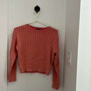 Girls XL orange sweater